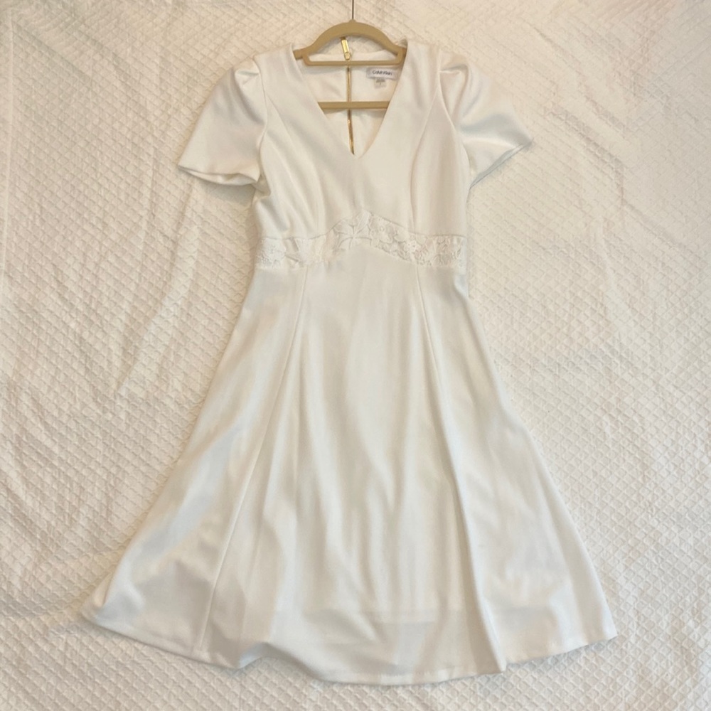 Calvin Klein White Dress